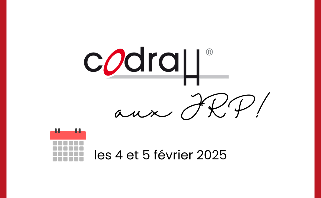 Codrah présent aux JRP 2025!